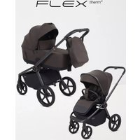 Универсальная коляска Rant Flex Therm RA112 (2 в 1, shine brown)