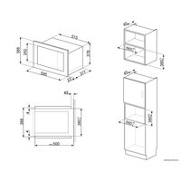 Микроволновая печь Smeg FMI625CN