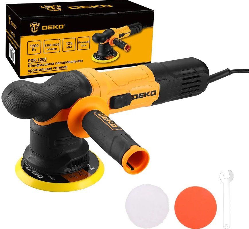 

Эксцентриковая шлифмашина Deko PDK-1200 085-1064