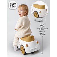 Каталка Amarobaby Retro AB24-7RT/0038 (белый/бежевый)