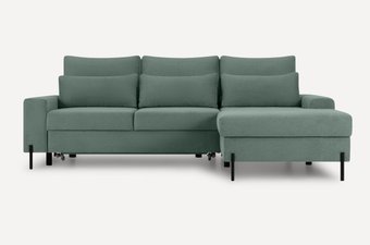 Угловой диван Divan Харинг Soft Jungle 249013 (зеленый)