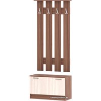 Стенка Памир ПЛ-2 (ясень шимо темный/ясень шимо светлый)