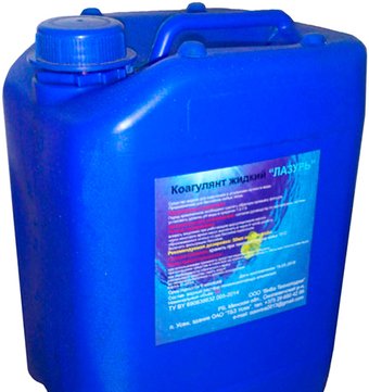 Химия для бассейна Вива Технолоджи Коагулянт жидкий Лазурь 5л