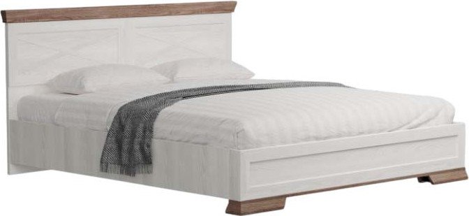 

Кровать Black Red White Marselle LOZ160х200_S М (ясень снежный/дуб сонома темный/ясень снежный)