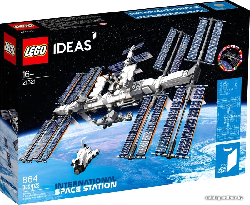 Конструктор LEGO Ideas 21321 Международная Космическая Станция