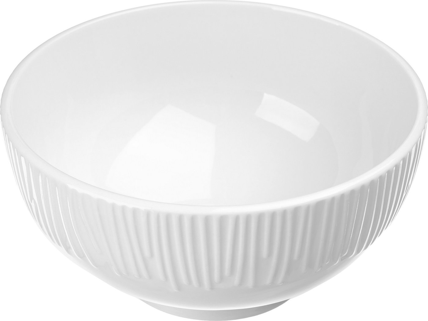 Тарелка глубокая Sundays Home Relief керамика TRVK26016 (20см, белый)