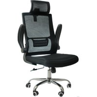 Офисное кресло SitUp Vista Black Chrome (черный)