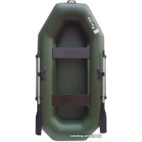 Гребная лодка Муссон S 250 (зеленый)