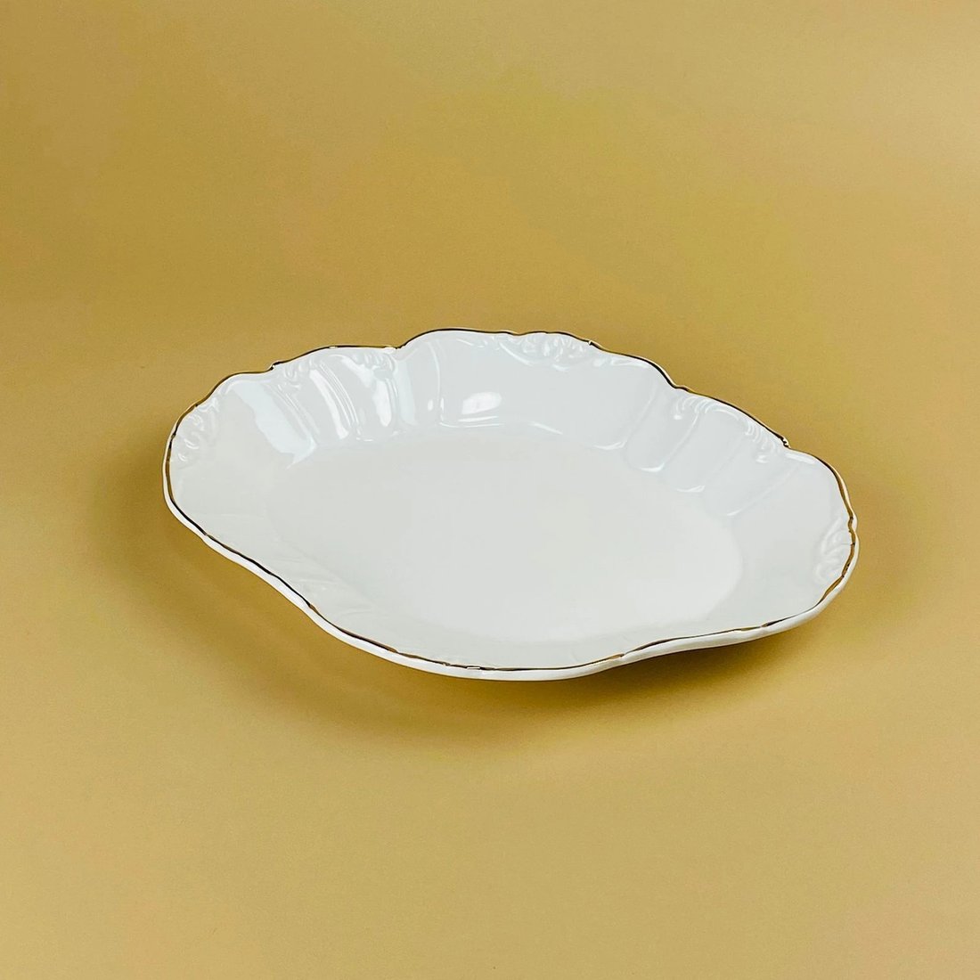 

Блюдо Lenardi Крокус золото 109-243