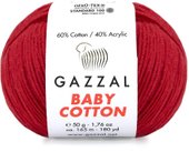 Baby cotton 3415 50 г 165 м (красный)