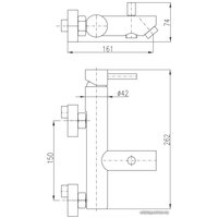 Смеситель Slezak RAV Seina SE954.5CMAT (черный)