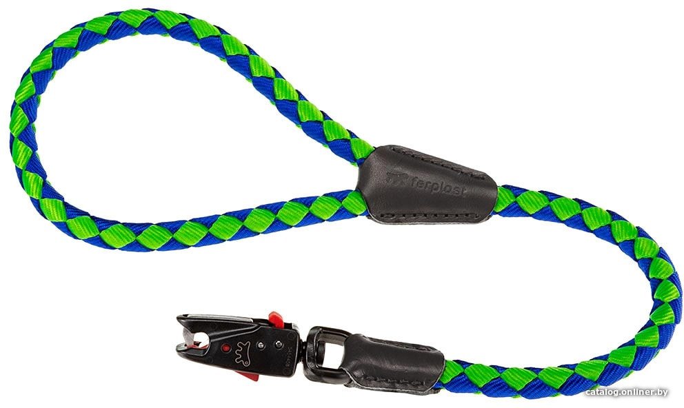 Поводок Ferplast Twist Matic G18/60 75375922 (зеленый/синий)