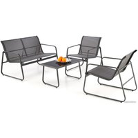 Набор садовой мебели Halmar Conor (темно-серый/светло-серый) в Бресте