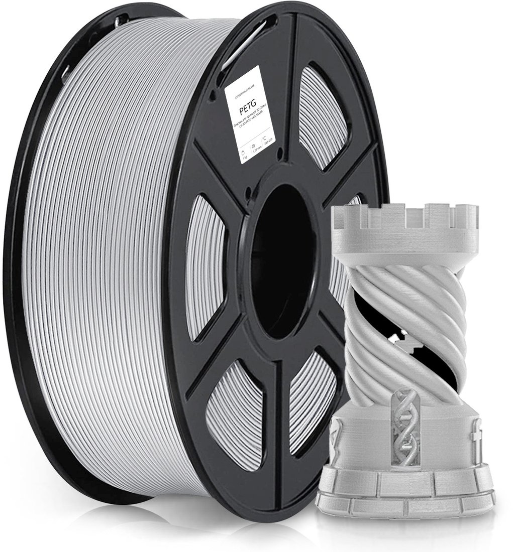 

Пластик CACTUS CS-3D-PETG-1KG-SILVER 1.75 мм 1 кг