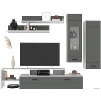 Горка Интерлиния Neo-7 без подсветки (белый/серый)