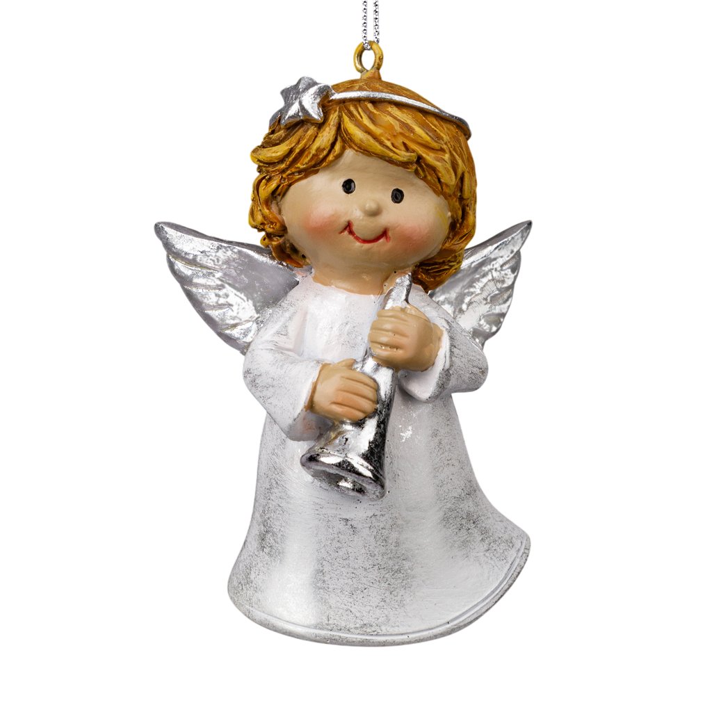 Елочная игрушка Erich Krause Decor. Ангел с трубой 64596