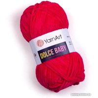 Пряжа для вязания Yarnart Dolce Baby 759 50 г 85 м (мальва)