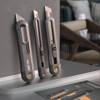 Нож строительный Deli HT4003 3 шт