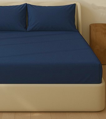 Простыня Sima-Land Home На резинке 10445194 (синий)