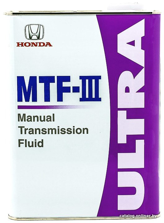 Трансмиссионное масло Honda Honda MTF-III Ultra 4л