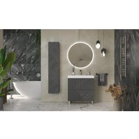  Velvex Шкаф-пенал Edge 350 pp.EDG.35 (графит)