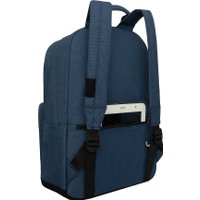 Городской рюкзак Grizzly RQL-518-1 (синий/бежевый)