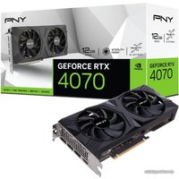 Видеокарта PNY GeForce RTX 4070 12GB Verto Dual Fan VCG407012DFXPB1