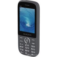 Кнопочный телефон Maxvi K20 (серый)
