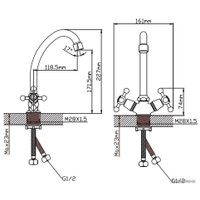 Смеситель Cronwil CB330-49