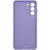 Чехол для телефона Samsung Silicone Cover S21 FE (фиолетовый)