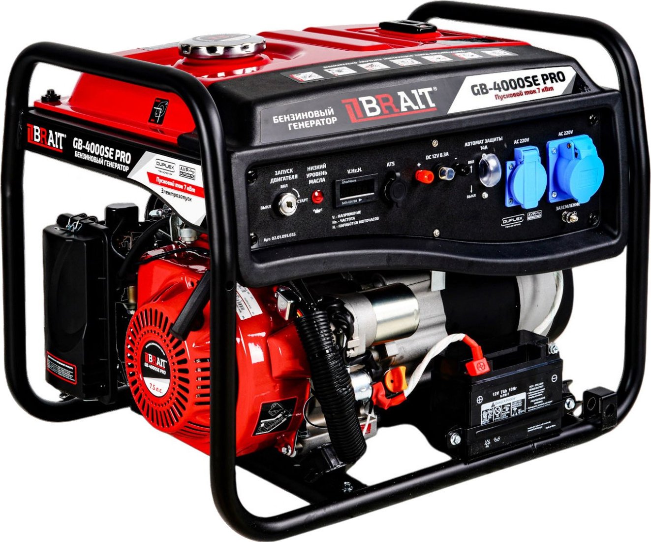 

Бензиновый генератор Brait GB-4000SE PRO