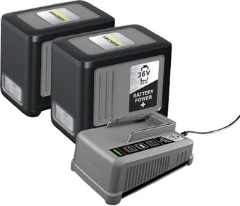 Аккумулятор с зарядным устройством Karcher 2.445-071.0 (36В/2x6 Ач + 36В)
