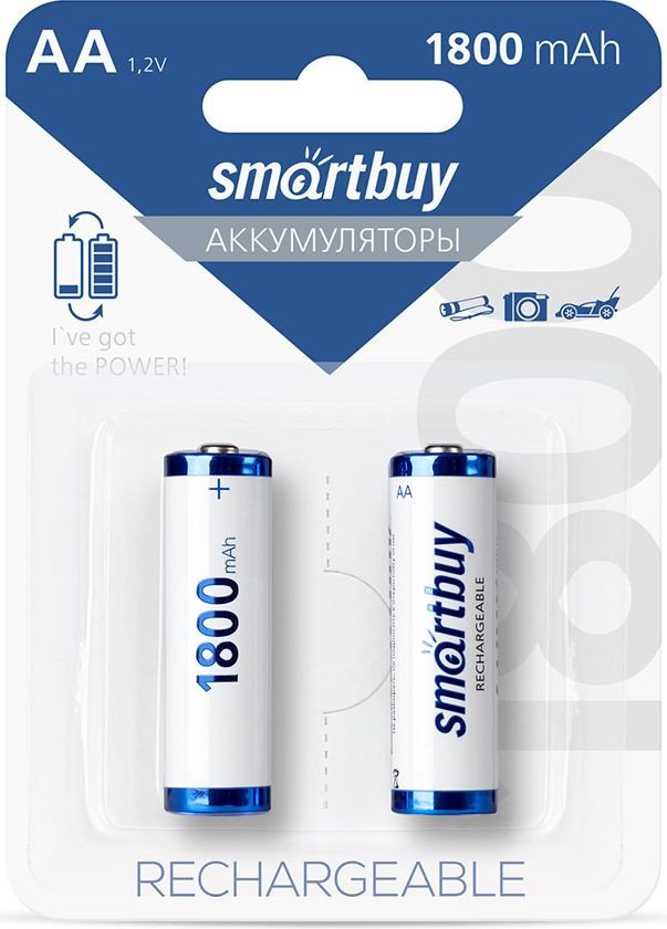 Аккумулятор SmartBuy SBBR-2A02BL1800