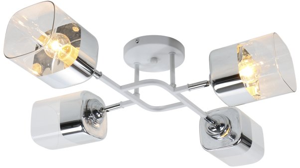 Припотолочная люстра In Home Aura Teso-4E27ST-WH 4690612063577