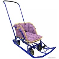 Сиденье для санок Сиденье Уют Матрас для санок (фиолетовый)