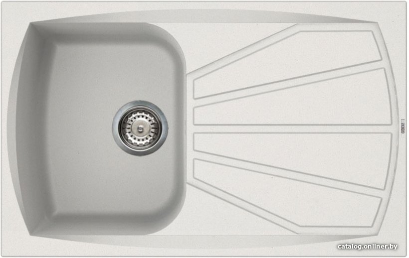 Кухонная мойка Elleci Living 300 Bianco Titano 68