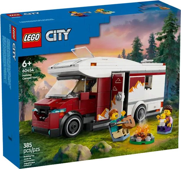 

Конструктор LEGO City Кемпер-фургон для отдыха и приключений 60454