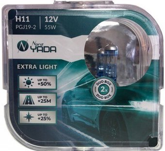 Автомобильная лампа Nord Yada H11 Extra Light 2шт