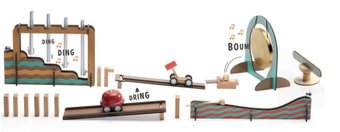 Магнитный конструктор Djeco ЗигнГоу 05645