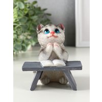 Статуэтка Sima-Land Котик с книгой за партой 10904399