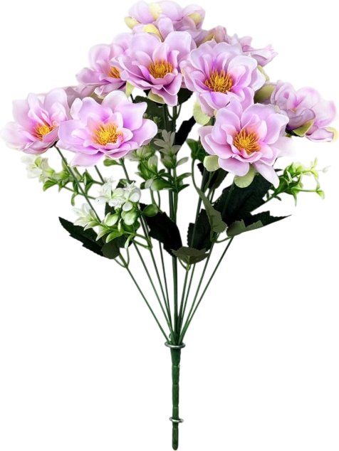 Искусственный букет KlrBy Анемон СН04сирень