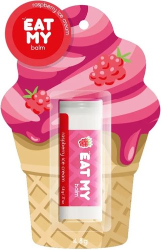  Eat My Бальзам для губ Малиновый пломбир