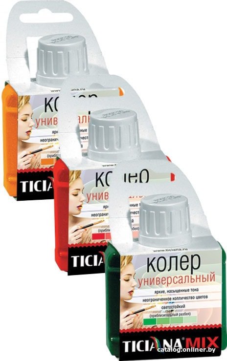 

Колеровочная краска Ticiana Микс универсальный 0.08 л (голубой)