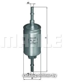 Топливный фильтр Mahle Knecht KL458