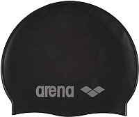 

Шапочка для плавания ARENA Classic Silicone JR 91670 55 (black/silver)