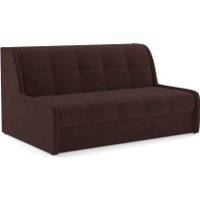 Диван Мебель-АРС Аккордеон Барон №6 ППУ 155x200 (велюр шоколад HB-178/16)