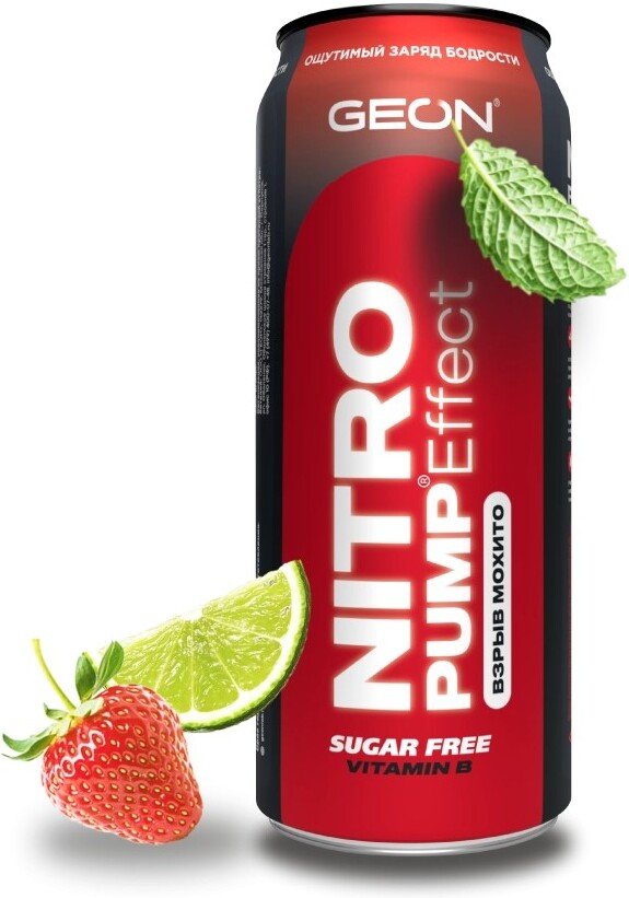 

Изотоник Geon Nitro Pump Effect (взрыв мохито, 450мл)
