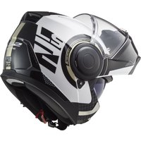 Мотошлем LS2 FF902 Scope Arch (S, белый/серый)