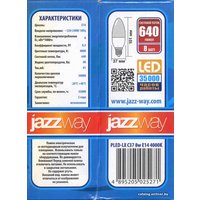 Светодиодная лампочка JAZZway PLED-LX C37 E14 8 Вт 4000 К