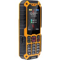 Кнопочный телефон Uniwa S9 4G (оранжевый)